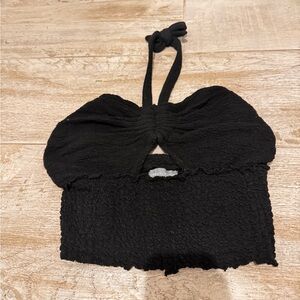 Urban Outfitters Black Halter Top